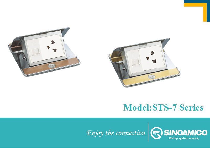 Ô cắm âm sàn SINO AMIGO STS-7 Series, 